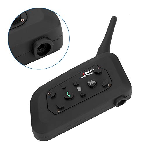 Interfono inalámbrico VNETPHONE V6-1200 de gran alcance con Bluetooth para motos 6