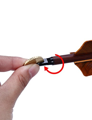 Pandarus Archery 31-Inch Carbon Hunting Arrows, 4-Inch Turkey Feather Fletching With Replaceable Points, Targeting Practice Arrows Spine 500 For Recurve & Traditional Bows (12 Pack) #TOP5