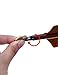 PANDARUS Archery 31-Inch Carbon Hunting Arrows, 4-Inch Turkey Feather Fletching with Replaceable Points, Targeting Practice Arrows Spine 500 for Recurve & Traditional Bows (12 Pack)