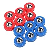 Perles roulantes pour jeux de société - ces perles roulantes sont de loin et sans effort, une petite poussée, elles peuvent facilement atteindre la position souhaitée, mini balles de -foot