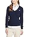 Produktbild GANT Damen Stretch Cotton Cable V-neck Pullover, Blau (Evening Blue 433), XL EU