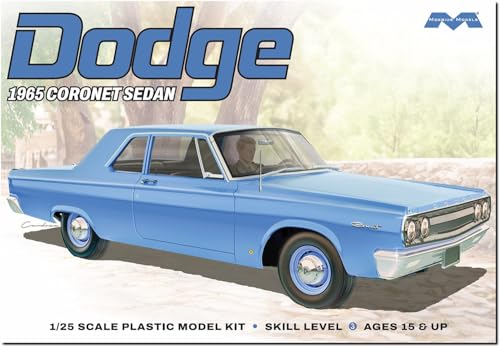 Kit de modelo Dodge Coronet Sedan 1965 escala 1:25