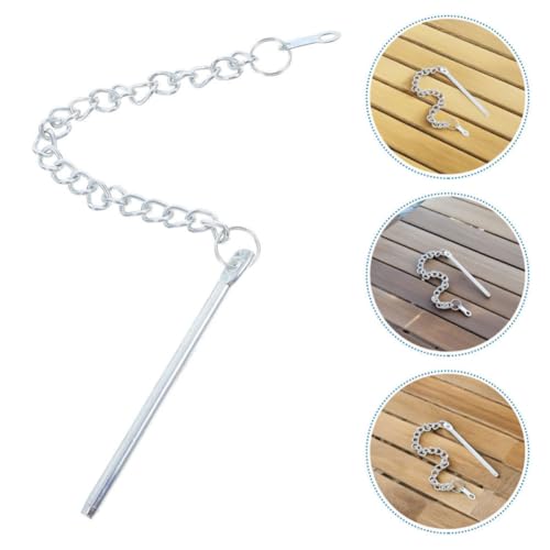 Cadena de metal para sombrilla ifundom de 4 piezas resistente para exterior 7