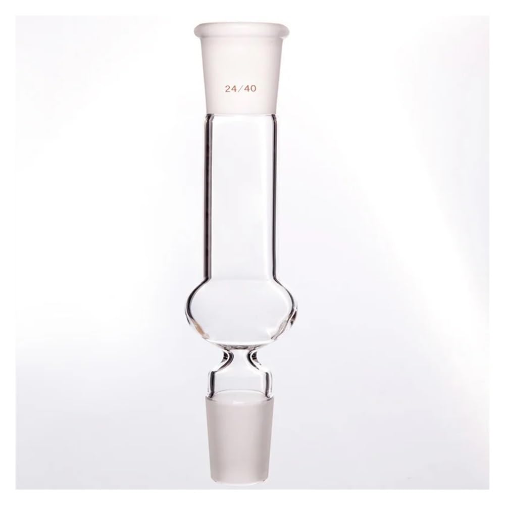 Vetreria da laboratorio Tubo dritto con porte di macinazione superiori e inferiori in vetro borosilicato dritto A86(A862942)
