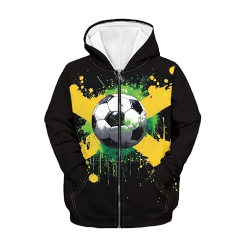 Image of Coloranimal Unisex Girls Boys Long Sleeve Casual Hoodies & Sweatshirts Tops Kids Zip Up Jacket Coat Age 6-16 Year