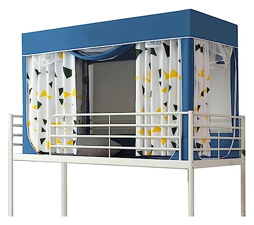 Tente de lit simple avec auvent superposé pour dortoir étudiant