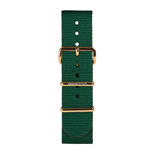 Preisvergleich Produktbild Briston Armband Typ NATO Grün Gold (280 mm)