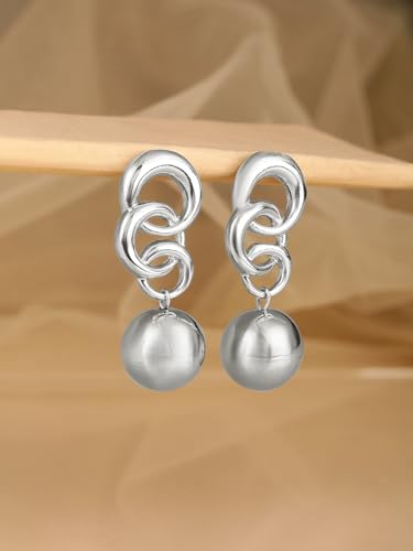 Image of Rubans AD Drop Earrings Trendy Fashion Gift for Women & Girls