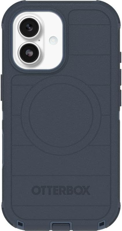Coque iPhone 17 OtterBox Defender Sentiment bleu avec clip ceinture MagSafe - 4