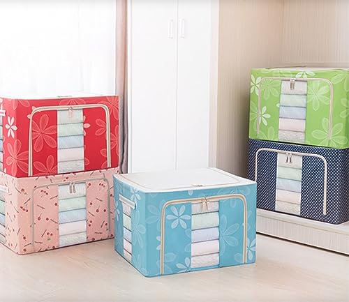 Caja de almacenamiento de ropa plegable contra el desorden diario 5