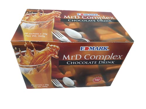 Edmark MRD Complex-Chocolate Drink-Sugar Free-Low Calorie Dink