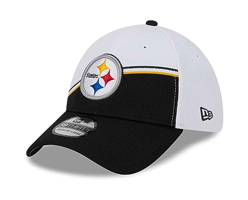 Consejos para Comprar Gorra Steelers al mejor precio. 49 New Era Gorra Pittsburgh Steelers Sideline 2023 NFL 39Thirty Elastica