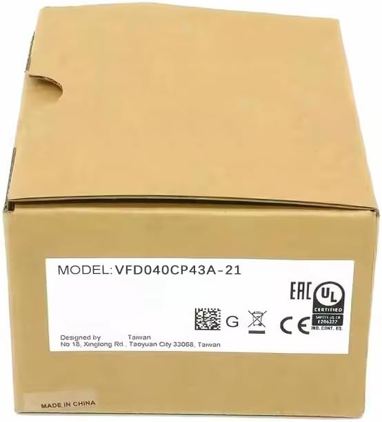 Expedited VFD040CP43A-21 CP2000 Series Inverter VFD040CP43A-21 Sealed in Box with 1 Year Warranty Factory Seal
