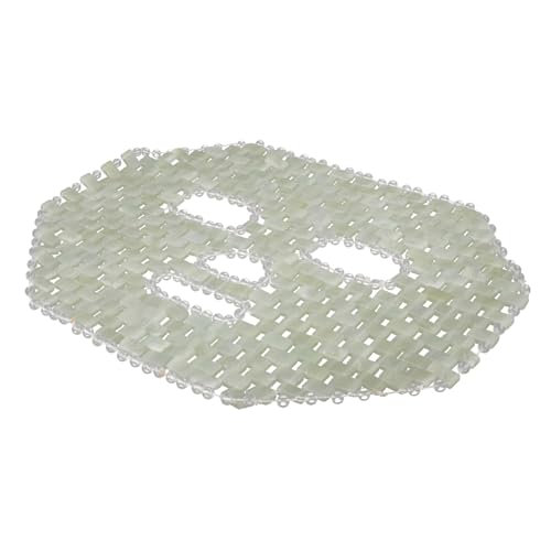 LOLIPPYY Mascarilla Facial Refrescante de Jade Xiu Jade 1 Unidad Tamaño Grande Efecto Calmante para Cuidado Piel Mujer Uso en Spa y Masaje Facial