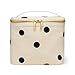 Kate Spade New York Insulated Soft Cooler Lunch Tote with Double Zipper Close and Carrying Handle, Big Deco Dot