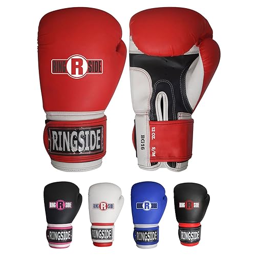 Image of Ringside Pro Style Boxing Training Kickboxing Muay Thai Sparring Gloves