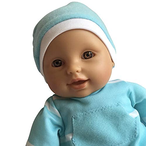 The New York Doll Collection 11 Zoll /28cm Hispanic weich Körper Puppe im eschenkkarton (Bonus Schnuller inklusive) – Bild 8