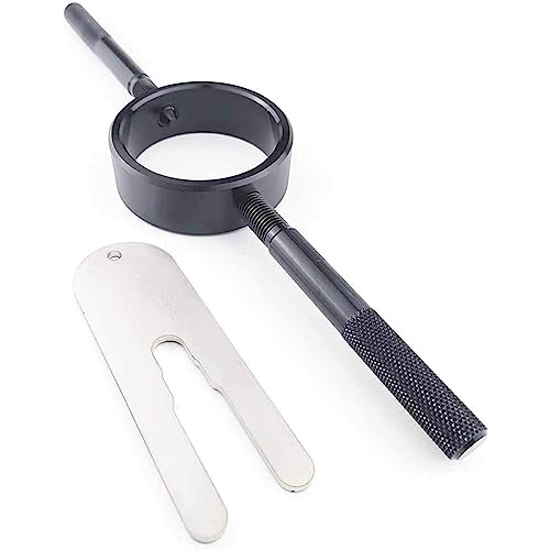 Ronyme Motorrad-Gabelfederkompressor, universelles Motorrad-Werkzeug, Service-Haltewerkzeug, Robustes, handliches Werkzeug, Reparatur für umgekehrte