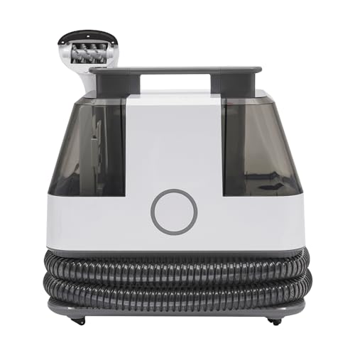 Portable Carpet Cleaner, 15KPa Powerful Suction Carpet Spot Cleaner Car Upholstery Cleaner Machine For Furniture Couch Steam Cleaner, Hand Held Pet Carpet Sofa Cleaner Machine Deep Cleaner, 40 Oz Tank