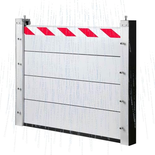 Barrera de protección contra inundaciones reutilizable y estanca de 80cm