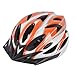 Kdjuope Head Protection Gear for Cyclists Bike Helmet for Outdoor Activities, Orange White