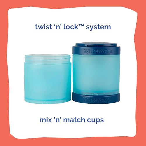 Image of (Ariel) DiSNEY PRINCESS Whiskware Stackable Snack Pack - 3 Jar + Handle - Purple /Green /Blue