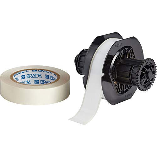 Brady B30C-1125-483WT-KT Polyester with Polyester Over Laminate Continuous Tape, 100' x 1.125