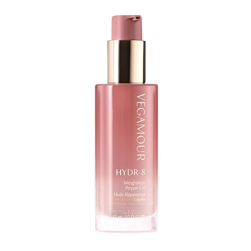 VEGAMOUR HYDR-8 Aceite reparador sin peso Fortalece, suaviza y añade brillo con aceite de marula y vitamina C Para todo tipo de cabello Formulado