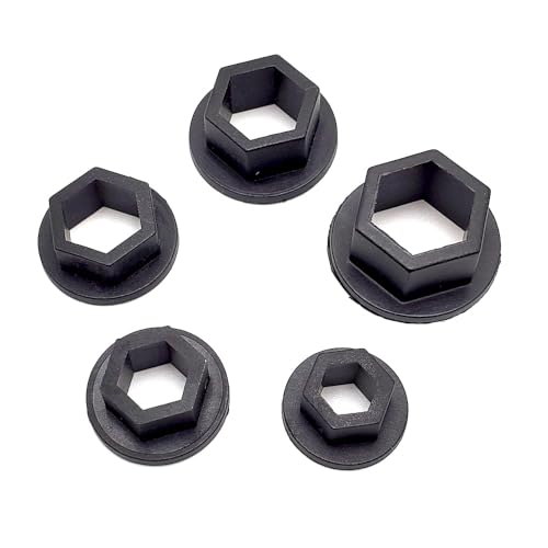 Bojo Tools - 5-Piece Plastic Metric Socket-Wrench Insert Kit - Low Torque Duty