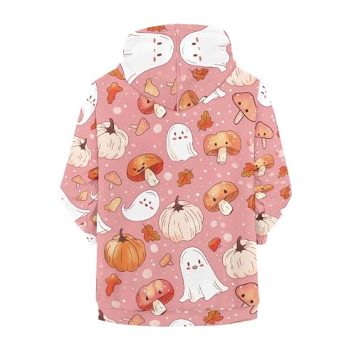 Kids Zip Up Hoodies 6-16T Boys Girls Soft Sweatshirt Athletic Jacket Hooded Long Sleeve Pullover with Pockets2