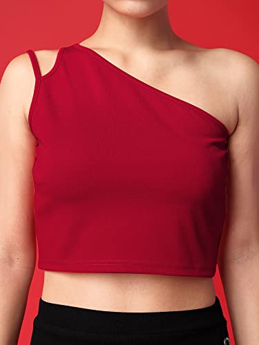 Image of PURVAJA Women's Solid Regular Fit T-Shirt