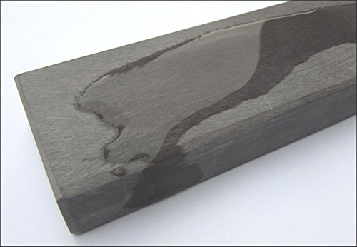 Schleifstein Belgischer Brocken blau handgefertigter Naturstein Abmessungen 100x40x18 mm Messer-Schärfer