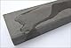 Schleifstein Belgischer Brocken blau handgefertigter Naturstein Abmessungen 100x40x18 mm Messer-Schärfer