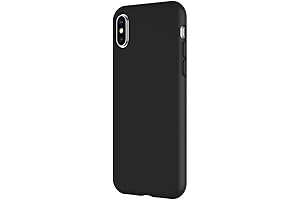 Incipio Siliskin Case for iPhone X - Black: Premium Silicone Protection