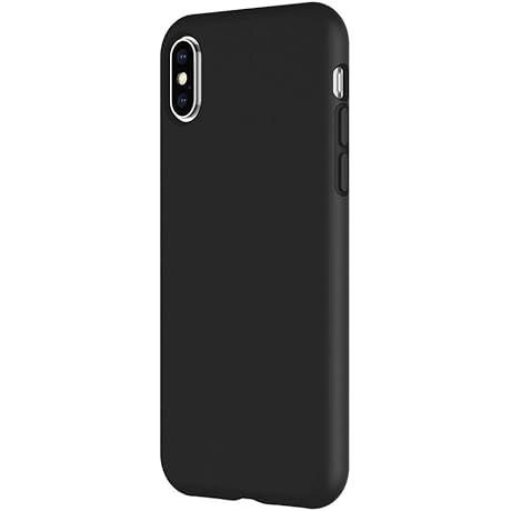 Incipio Siliskin Case for iPhone X - Black: Premium Silicone Protection