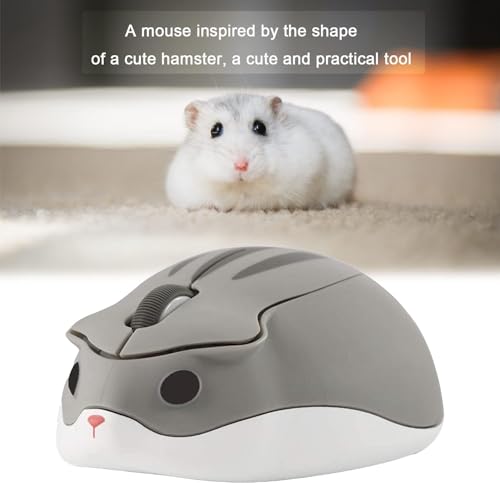 Ratón inalámbrico de 1200 DPI portátil con receptor USB unificado para PC y Mac 2
