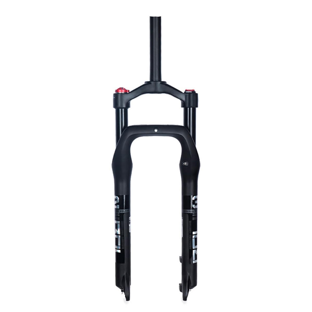 Forcella Anteriore con Sospensione pneumatica, Pneumatici da 4 Pollici, Escursione di 135 mm, Freni a Disco, Attacco QR 9* per Bici elettrica da Spiaggia/Neve