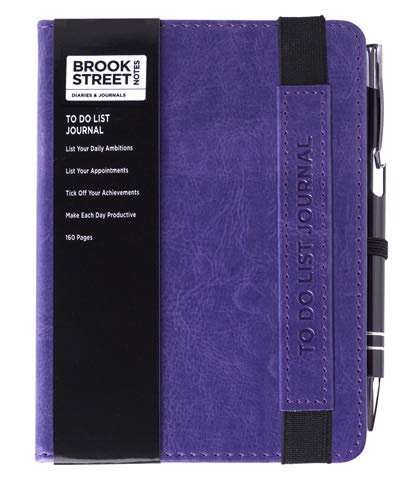 BROOK STREET NOTES A6 To-do list A6 Notebook - Purple