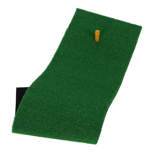 Abaodam Portable Golf Training Mat Artificial Turf for Indoor Play Improves Range Shot Accuracy for Beginners Professionals Convenient Space Saving Design