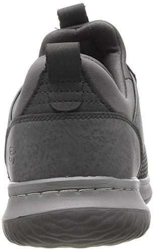 Skechers Skechers Men's Delson Camben Trainers, Gray Mesh W Synthetic, 39