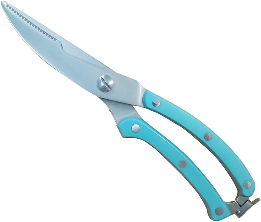 Kitchen Scissors, Kitchen Shears Multi Function Stainless Steel Kitchen Scissors Heavy Duty for Chicken Meat Fish Kitchen Scissors