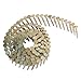 raseparter 7200 Roofing Nails Wire Finishing Coils 1-1/4 inch Smooth Handle 15 degrees Electric Galvanized
