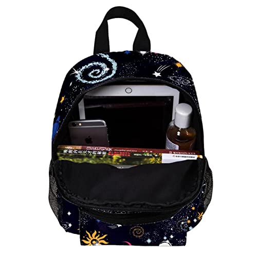 Sac à dos pour garçons et filles vert multicolore mignon 30,5 cm