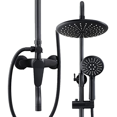 Ensemble de robinetterie de douche murale pour salle de bain moderne et relaxante à la maison