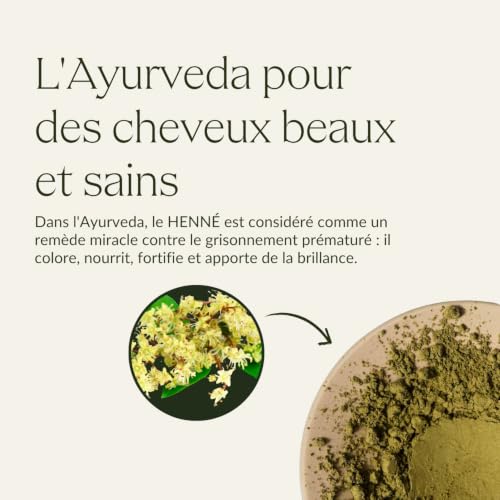 khadi HENNÉ PUR Coloration végétale - Coloration pour cheveux pour un rouge flamboyant, intense et lumineux - 100% végétale - 100 g – vue 7