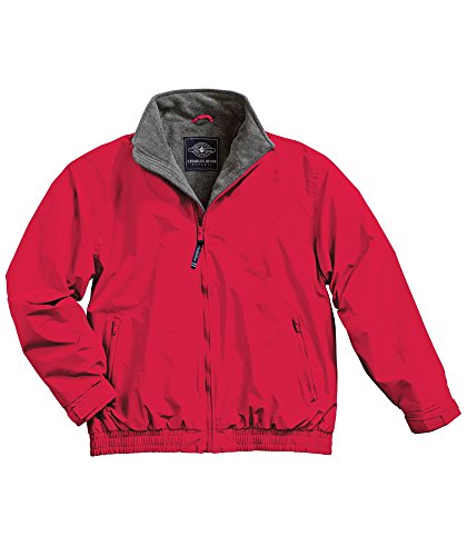 Image of Charles River Apparel Unisex Navigator Jacket, Wind and Water-Resistant Taslan Shell with Fleece Lining