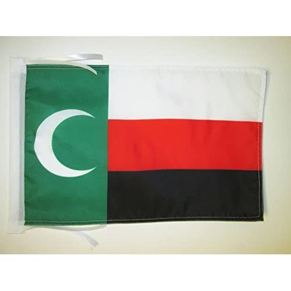 Iran Old Persia Flag 18'' x 12'' cords - Persian SMALL flags 30 x 45cm - Banner 18x12 in - AZ FLAG — view 825