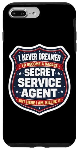 I Never Dreamed I'd Become A Badass �V�[�N���b�g�T�[�r�X�̃G�[�W�F���g�ɂȂ�܂��� �X�}�z�P�[�X iPhone 7 Plus/8 Plus �p
