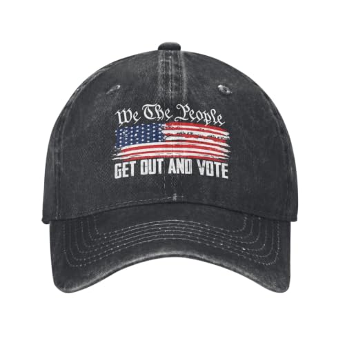 Antaa Get Out and Vote hat Midterm Election 2026 Cotton Cap Black