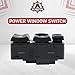 Master Power Window Switch - Driver Side Door - Compatible with Chevy Impala & Buick Rendezvous 2000-2005 - Replaces GM Part 10283834, 10422427, 901-001